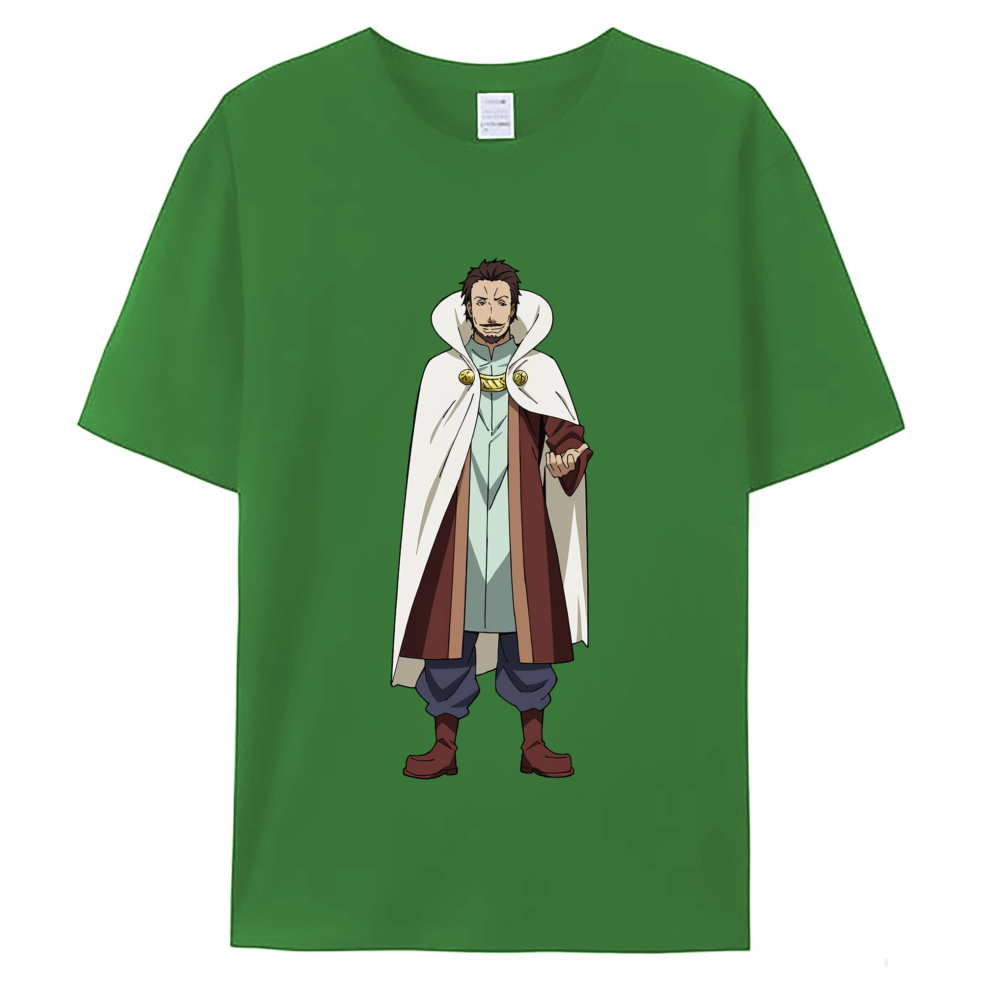 （画像用） 転スラ Regarding Reincarnated to Slime レディースカジュアルプリントTシャツ（綿100％）
